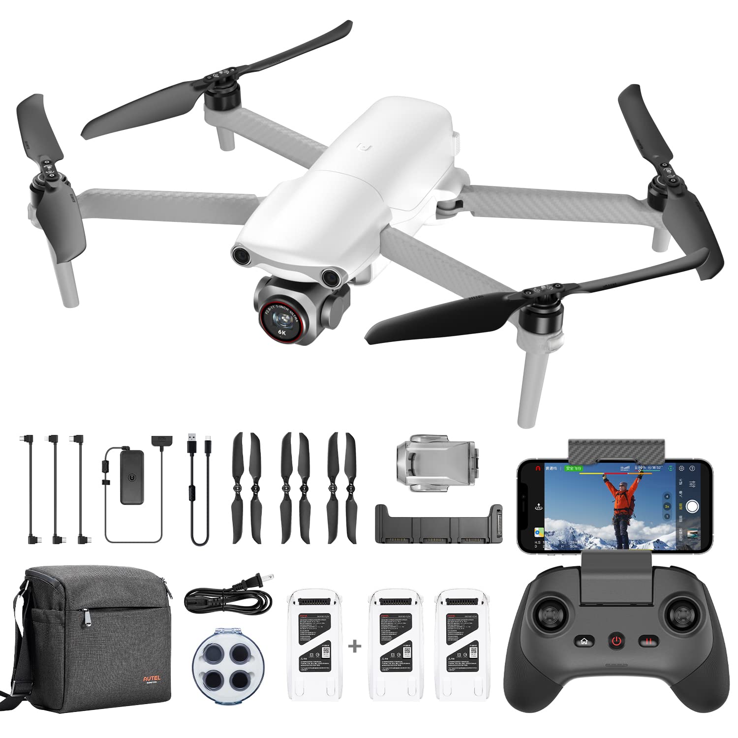 Buy Autel Robotics EVO Lite+ Premium Bundle Drone Quadcopter UAV, 3Axis Gimbal, 6K Camera Buy Autel Robotics EVO Lite+ Premium Bundle Drone Quadcopter UAV, 3Axis Gimbal, 6K Camera