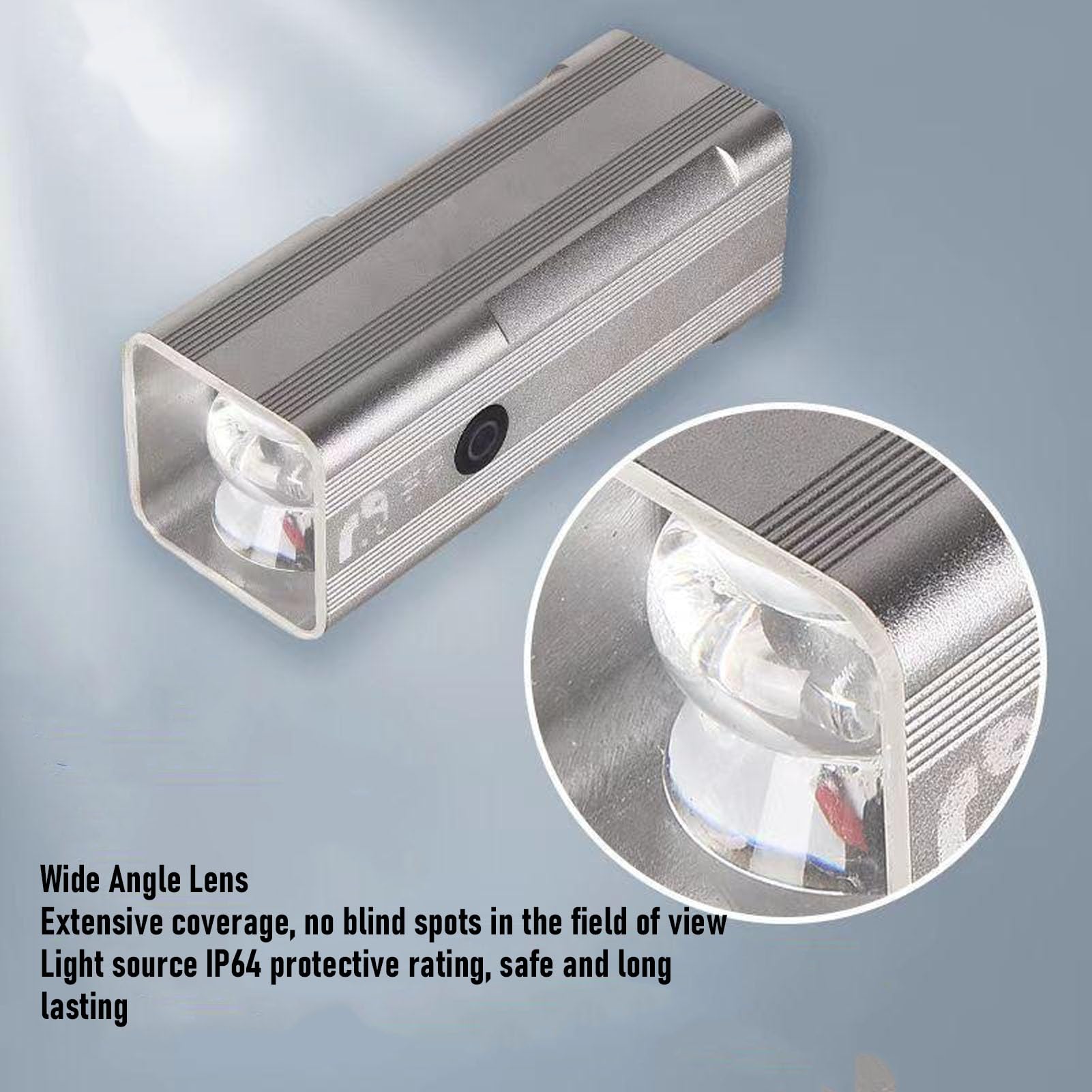 Torcia di Ispezione Portatile Luminosa con Luce di Livellamento a Parete per Verniciatura Professionale e Finitura Superficiale 650LM