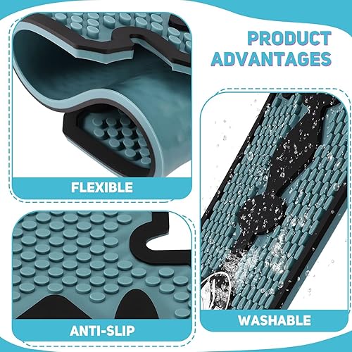 Miniatura 5 de Tapete organizador de herramientas de peluquero, tapete magnético para peluquero, tapete para recortar, almohadilla de estación de tira magnética