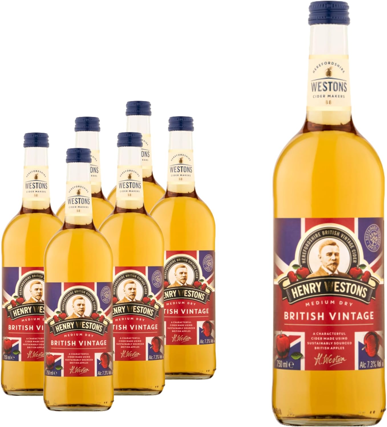 Henry Westons British Vintage Cider 750ml