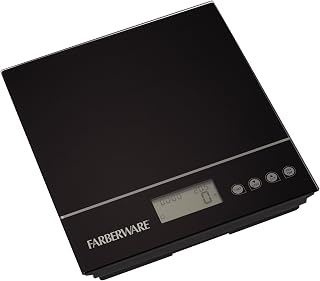 Farberware 5122579 - Báscula electrónica profesional de cocina, color negro