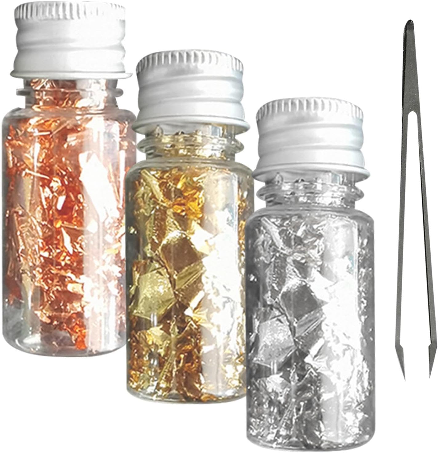 Violotoris Edible Gold, Edible Gold Leaf for Cakes, 3 Bottles Edible