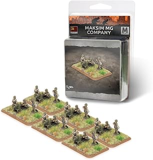 Gale Force Nine Flames of War - Mid War: Soviet: Maksim MG Company (SU770)