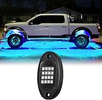 Vista 1 de 1 Cápsula de Repuesto para Cápsula Dañada para Luces de Roca LED RGB Segmentadas de 12v Luz Inferior Multicolor Impermeable de Neón para Jeep