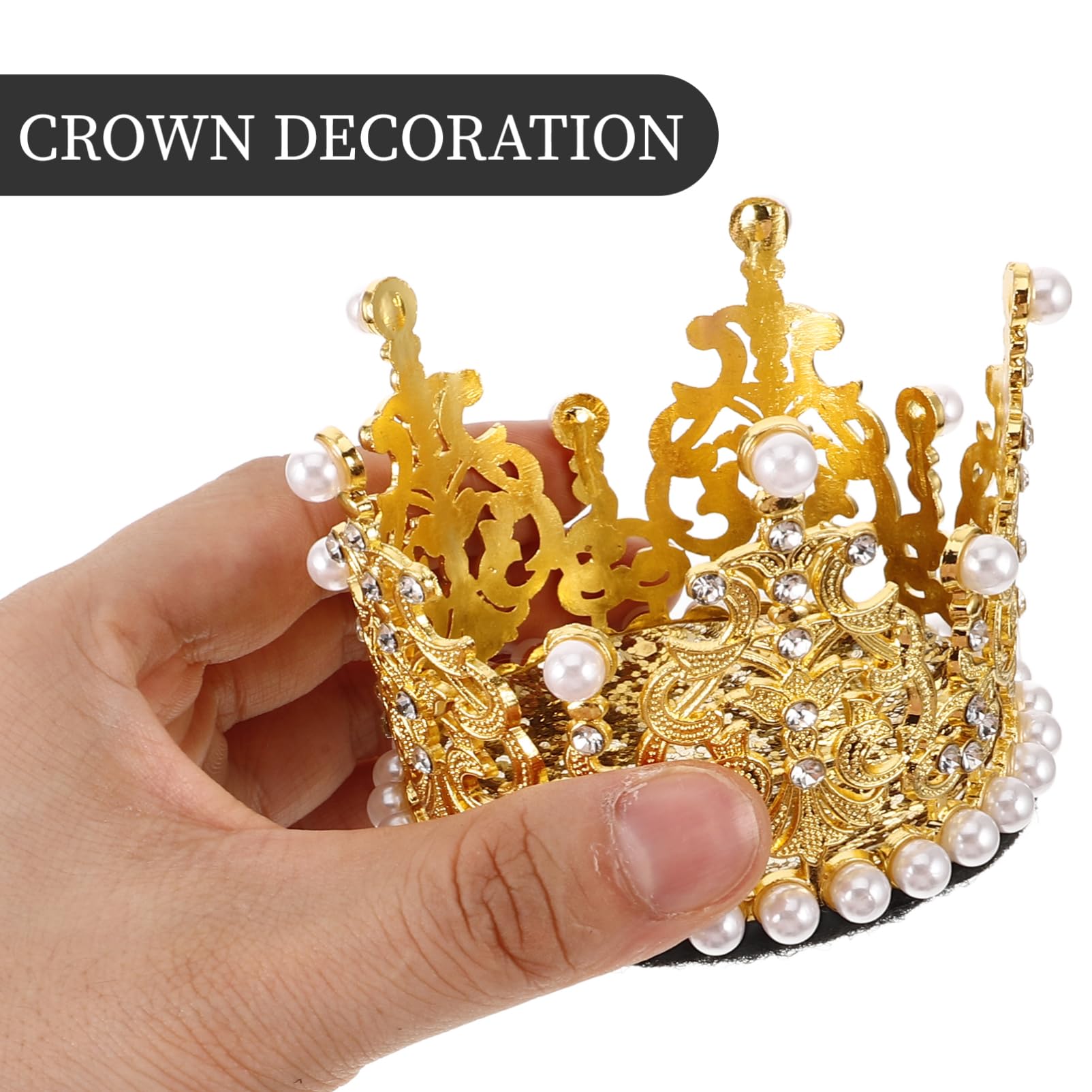 TOPPERFUN Crown Accessory for Women Sparkling Rhinestone Decoration for Electric Bike and Ski Helmets Unique and Cute Adornment for Stylish Rides
