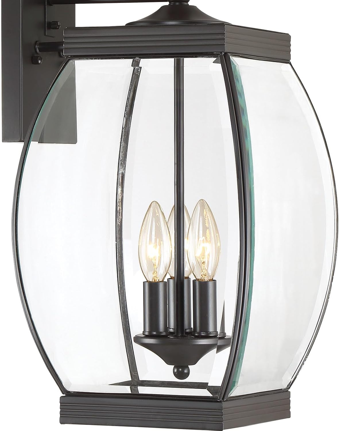 Quoizel Oasis 3-Light Medici Bronze Outdoor Wall Lantern