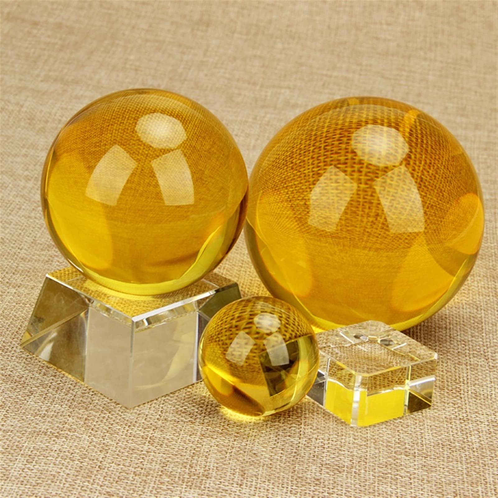 PH PandaHall 180 Mini Globi Di Vetro Per Resina – 6 Dimensioni Da 8 A 18 Mm – Sfere Cave Con Foro Per Gioielli Fai Da Te
