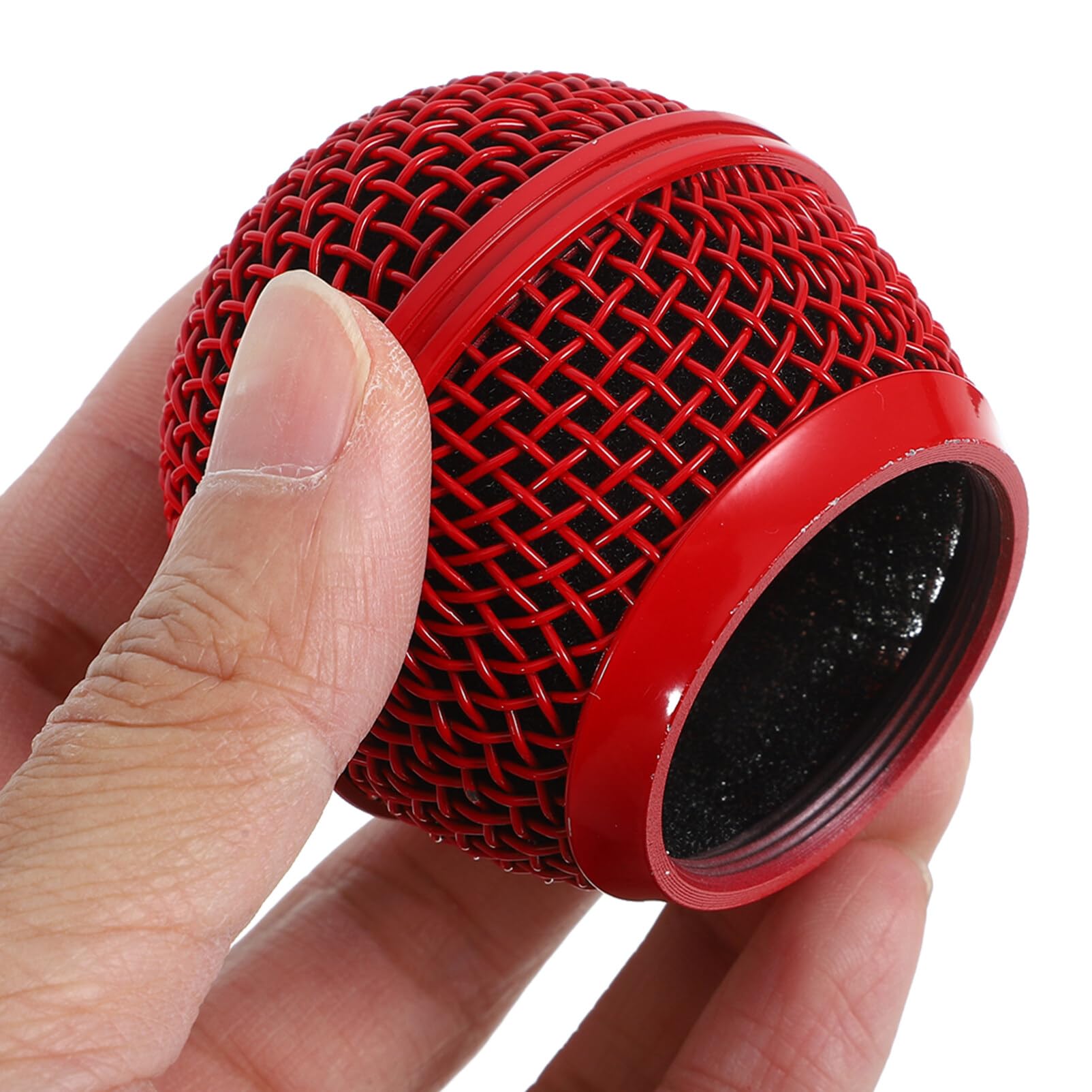 4pezzi Testine Di Ricambio Per Microfono Rete Colorate Per Microfono Accessori Per Migliorare Le Prestazioni Audio e Rumore