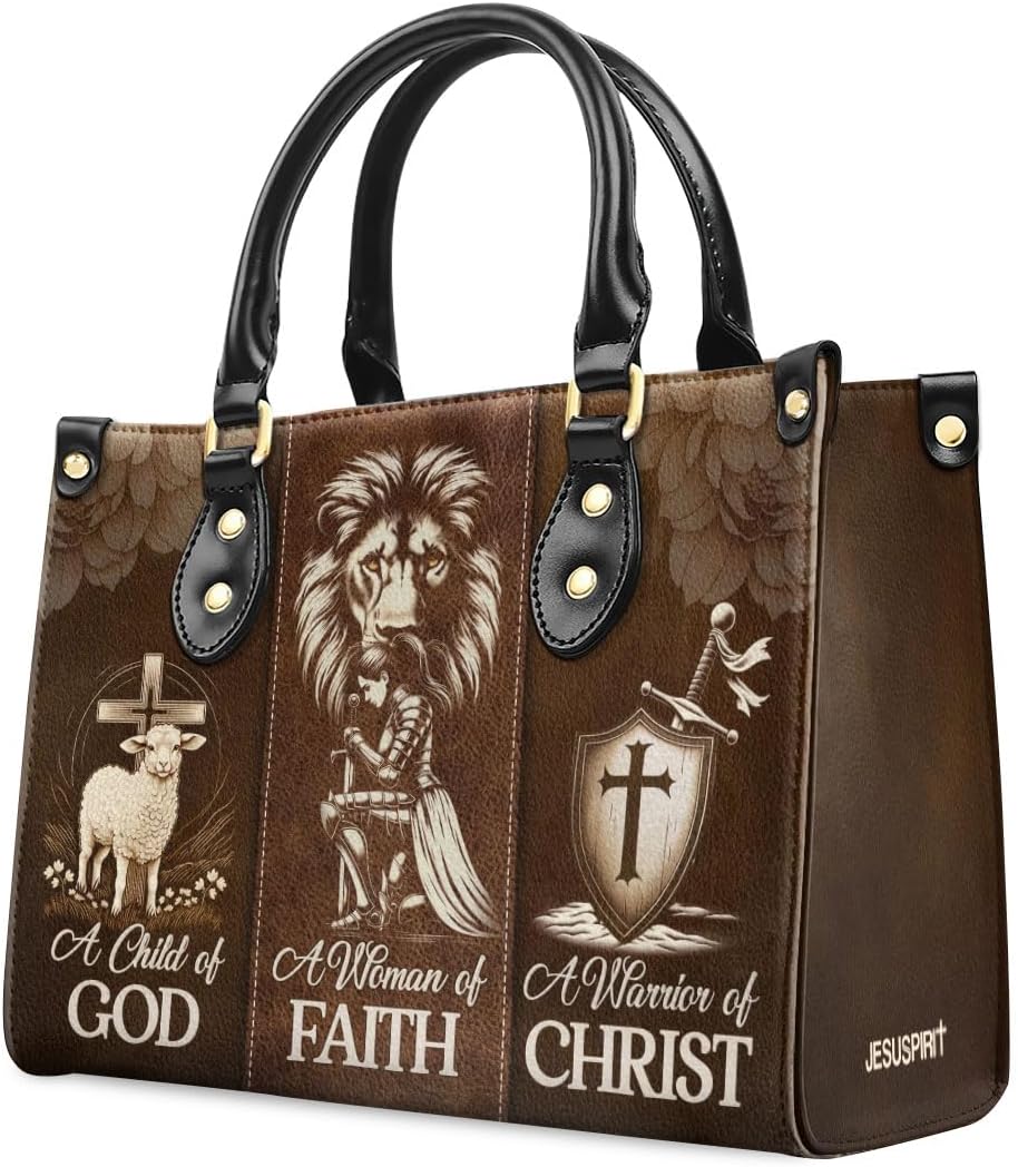 Jesuspirit Leather Handbags - Bible Bags, Religious Bag - Christian Gifts For Women - Christmas Gift For Mom, Grandma - Image 8