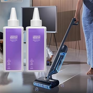 Floor Cleaning Solution, Compatible With Narwal S10/S20 Pro/S2 Island/F1/S1Max Ultra Robot Vacuum Mop, 200ml Concentrated Detergent, All Floor Types Safe(1pcs)