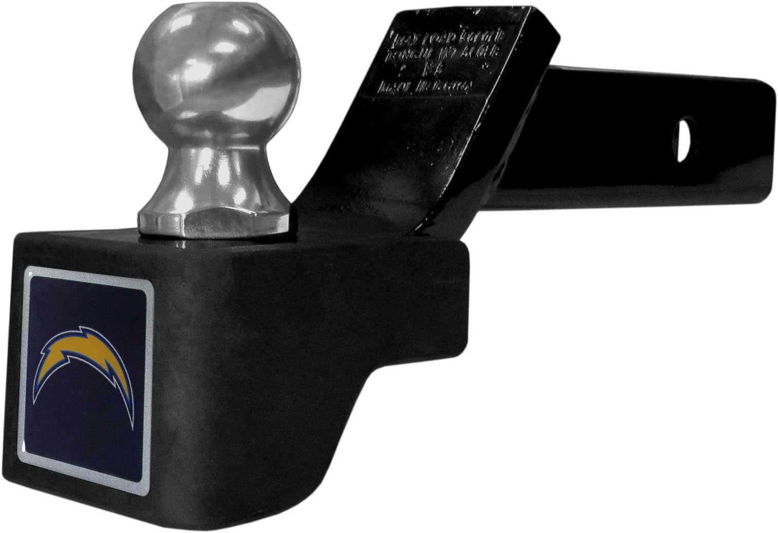 NFL San Diego Chargers Shin Shield Hitch Class V Cover, Black