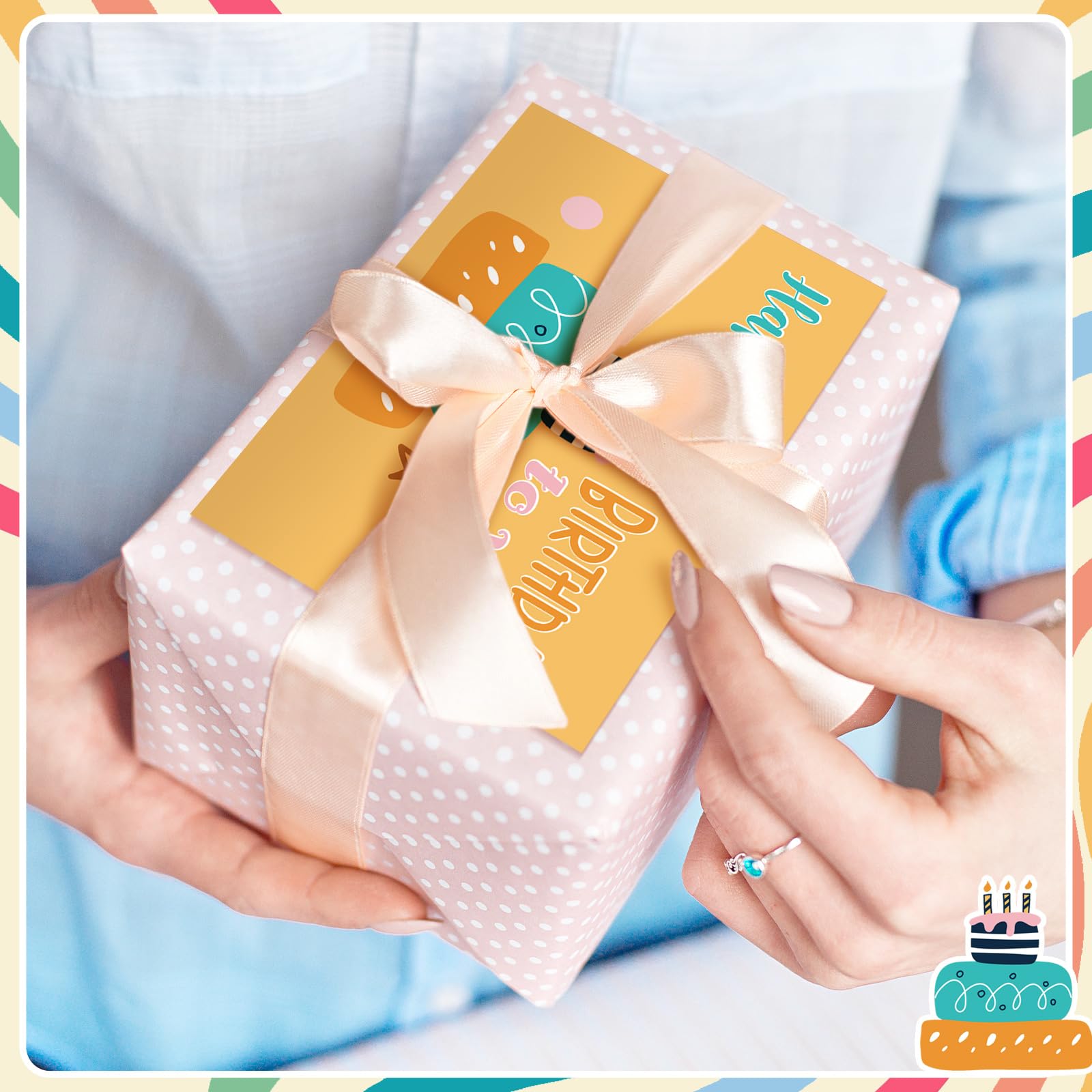 Kosiz 120 tarjetas de cumpleaños para ti, postales de 4 x 6 pulgadas, tarjetas de felicitación surtidas en blanco, 12 estilos