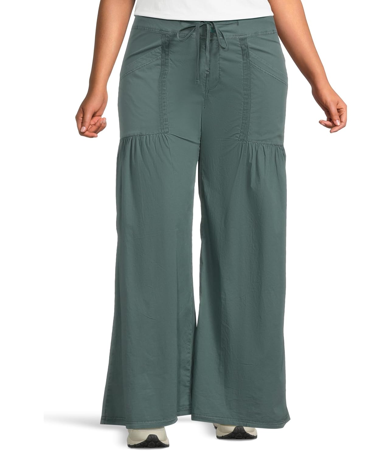 XCVI Womens Willow Wide-Leg Pants