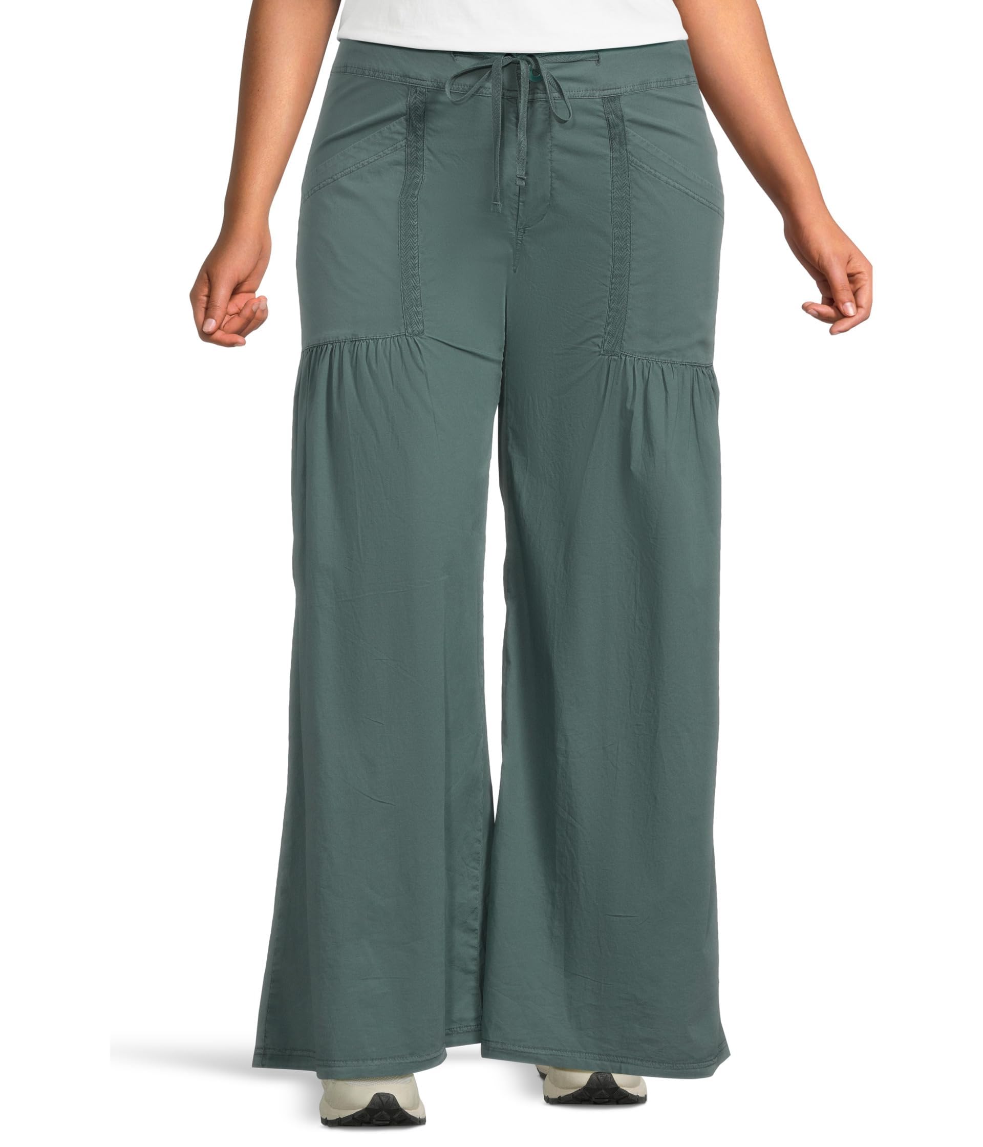 XCVI Womens Willow Wide-Leg Pants