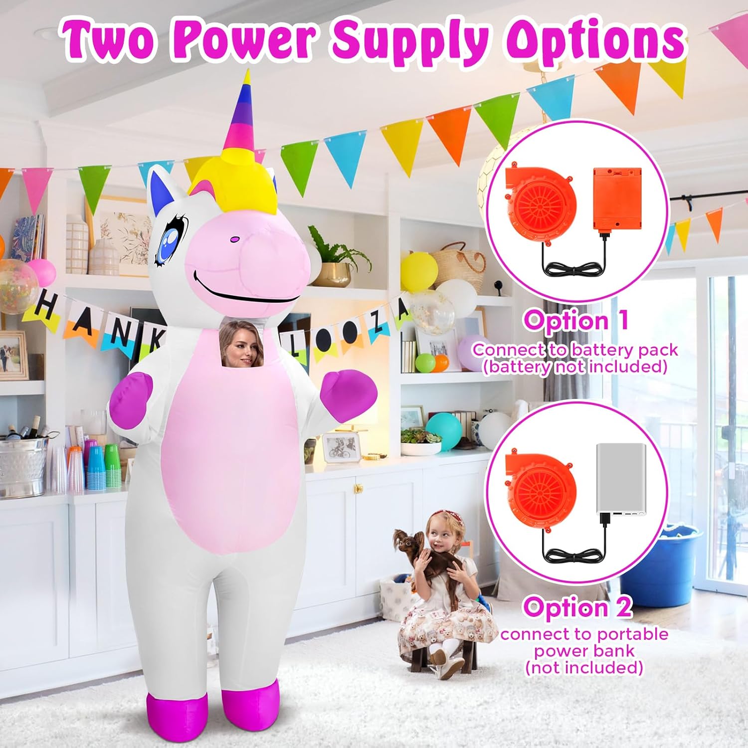 Danxilu Inflatable Costume Adult Full Body for Men Women Mardi Gras Blow Up Suit for Parades Carnival Party Cosplay Halloween - Image 3