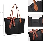 Montana West Tote Bags for Women Medium Top Handle Handbags with Scarf