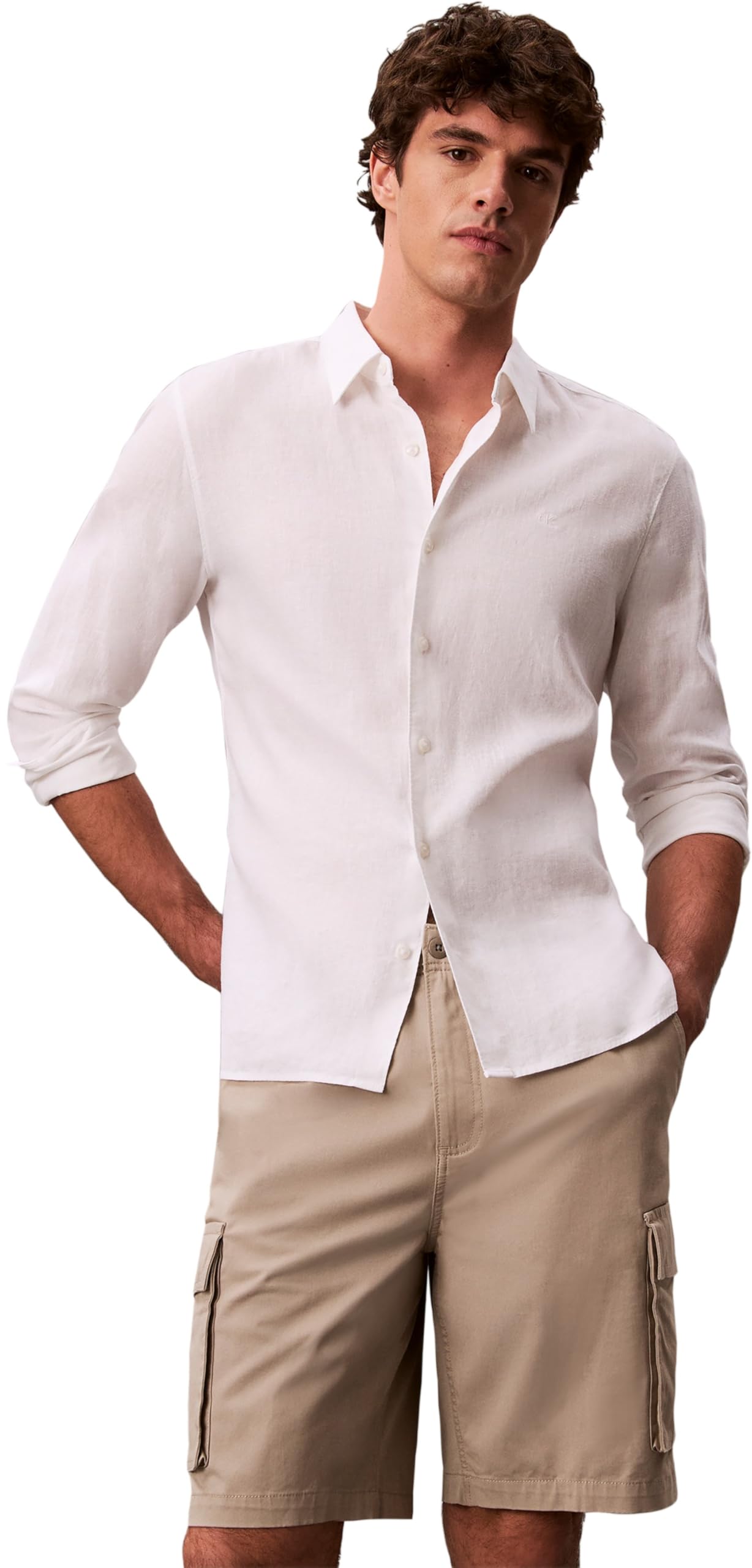 9 IN COTTON PULL ON CARGO SHORT Şort Erkek