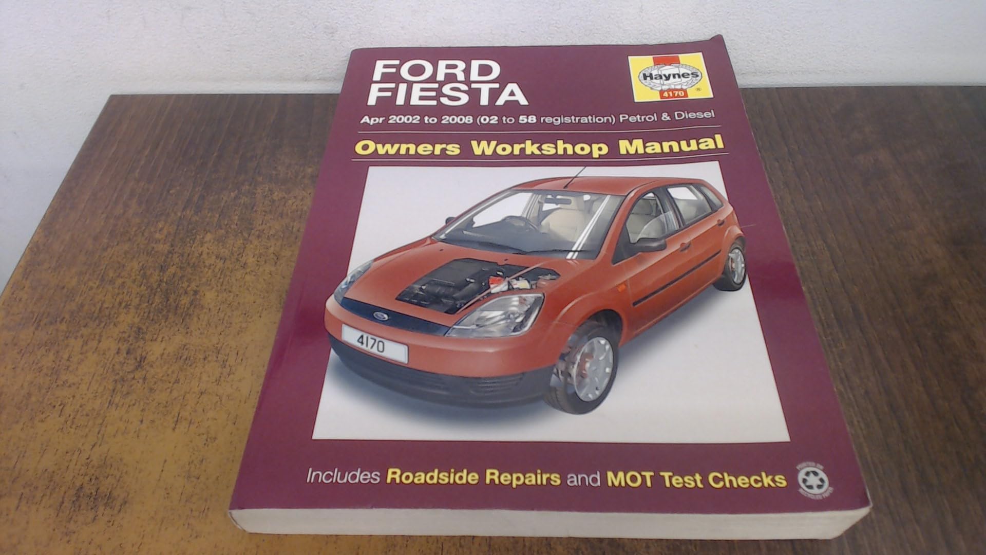 Ford Fiesta Petrol & Diesel (Apr 02 - 08) Haynes Repair Manual