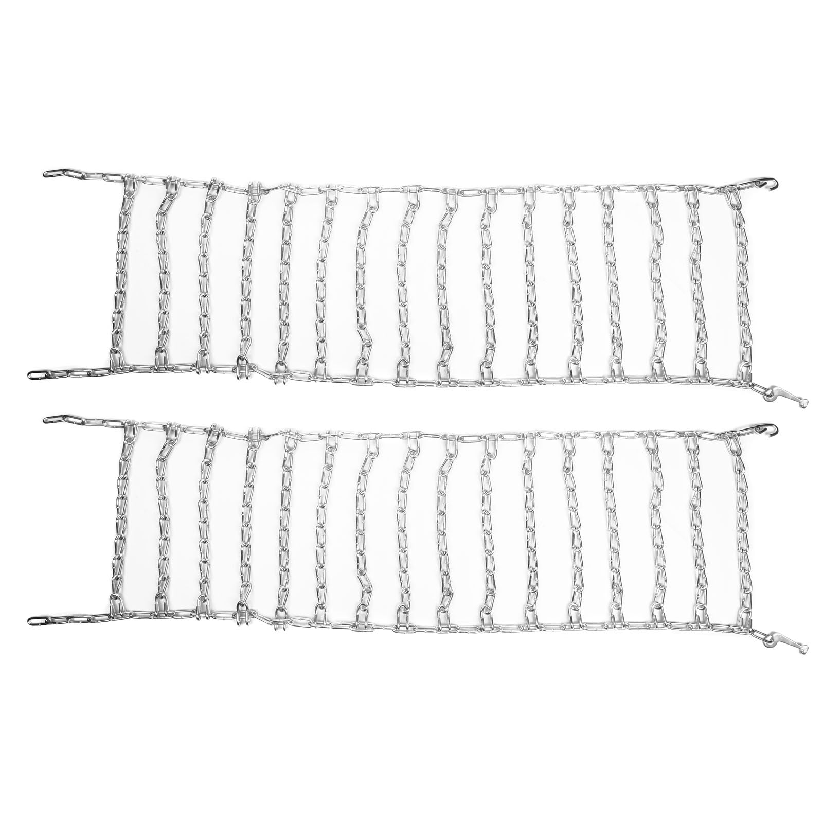 2-Link Tire Chains For 20x8.00-10 & 20x8.00-8 Tires - Tractor & Snowblower Use