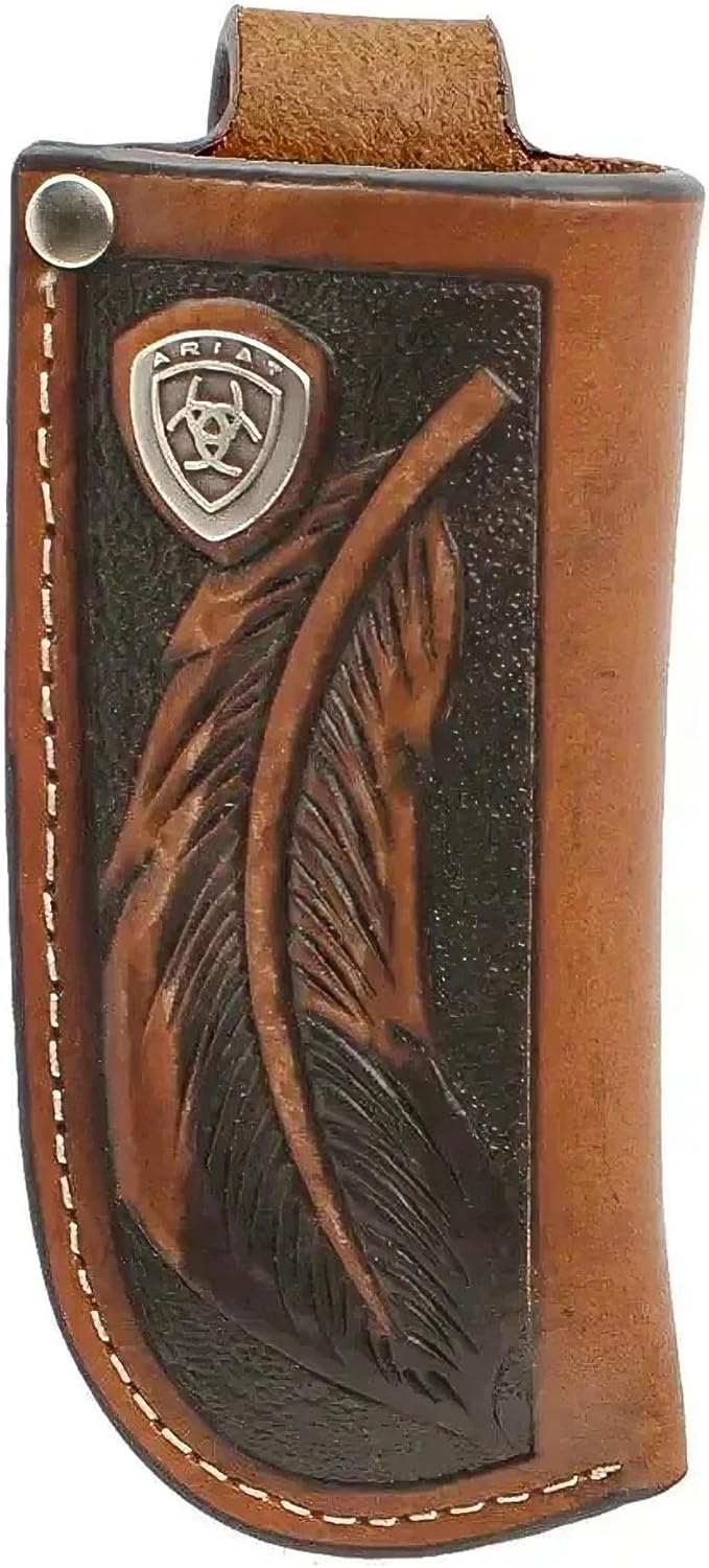 ARIAT Feather Knife Sheath Brown