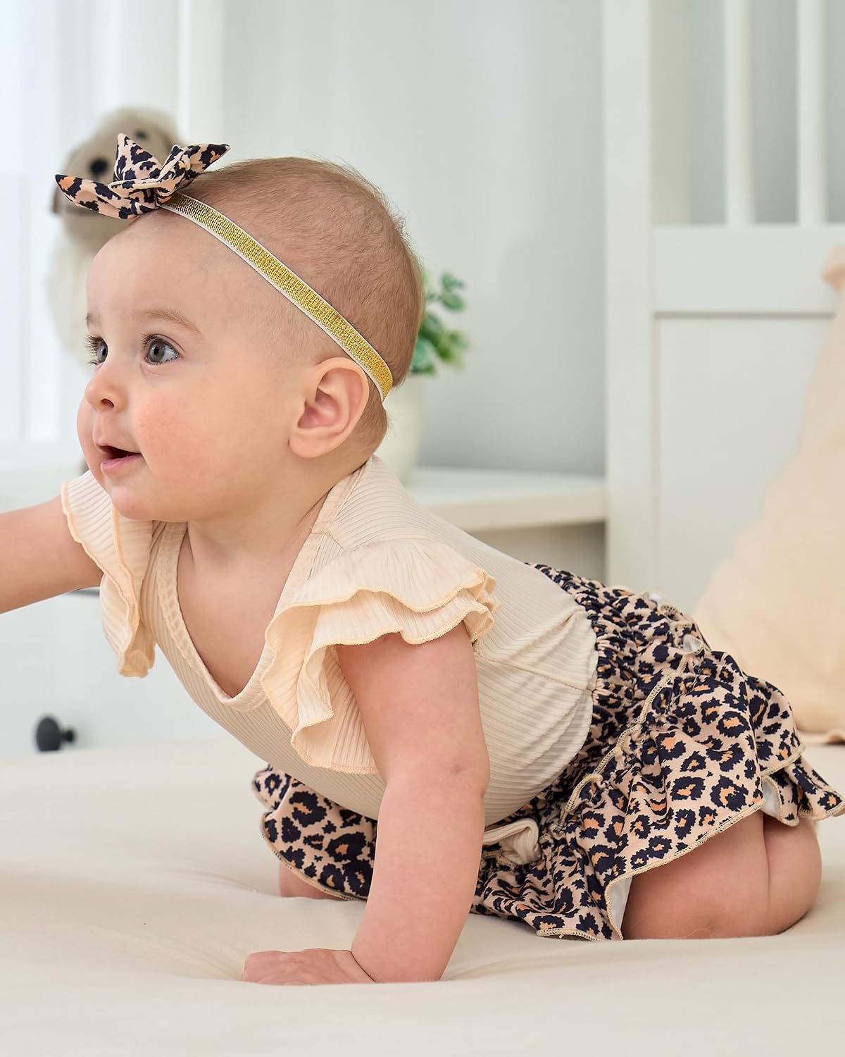 Weebaby Preemie Newborn Girl Clothes Baby Double Ruffle Romper Summer Dress Newborn Photography Outfits Girl 0 3 6 Months