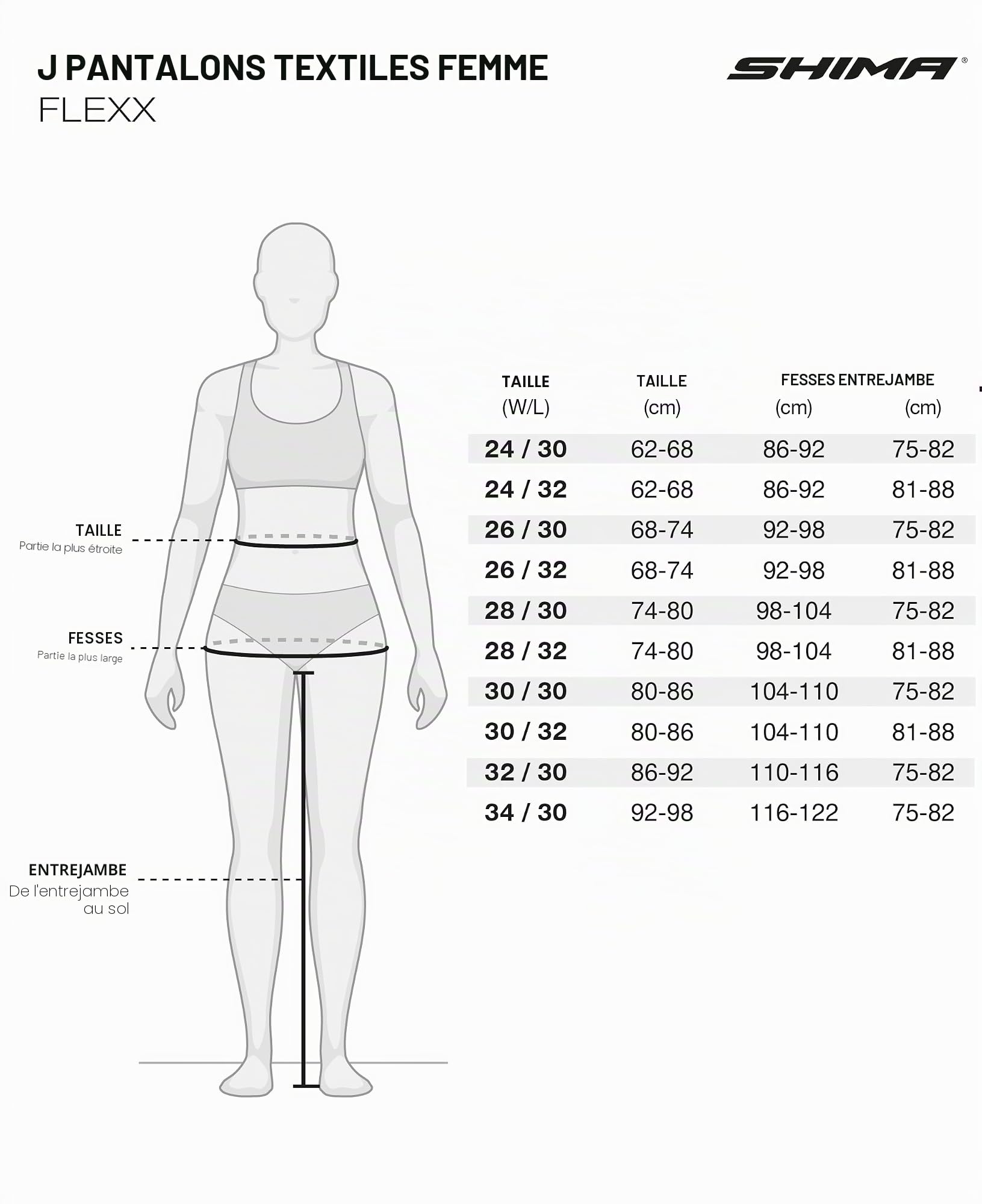SHIMA Flexx Jeans Moto Femme