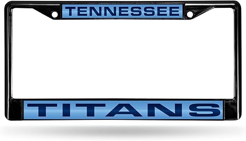 Miniatura 12 de Rico Industries NFL Unisex-Adult NFL Laser Cut Inlaid Standard Chrome License Plate Frame