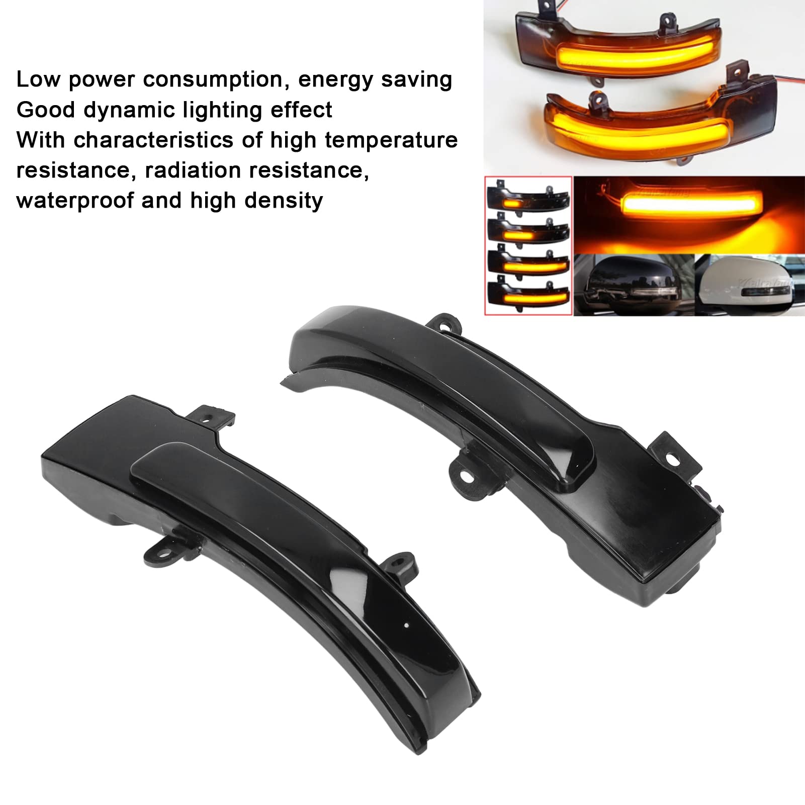 New Aftermarket Premium Side Mirrors Left Heated Power W/Signal Paint To Match 7632C367PFM Fits 2015-2017 Mitsubishi Lancer