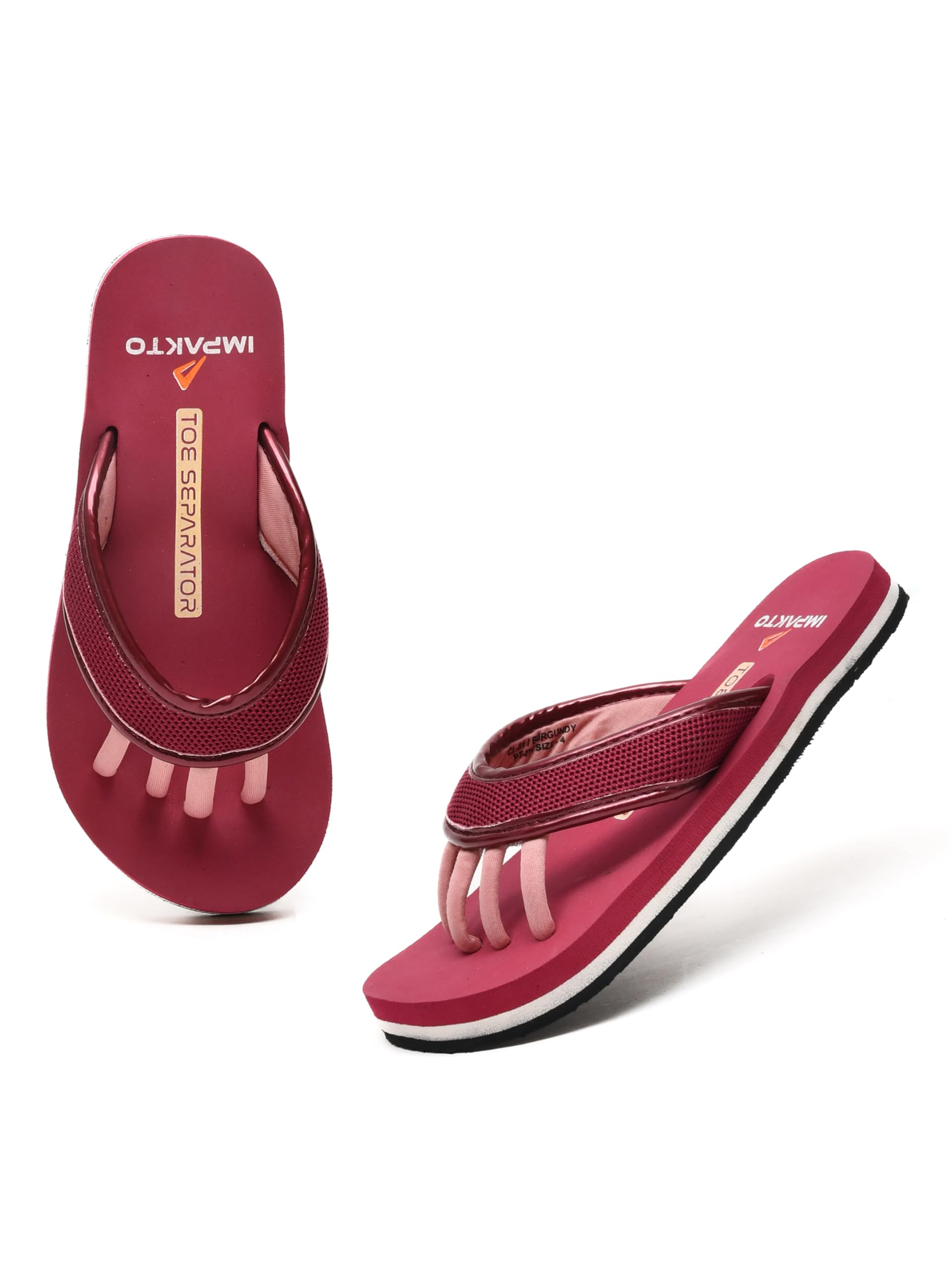impakto 5 Finger Slippers for Men | Lightweight & Flexible Flip Flop | Toe-Alignment & Quick Drying | Skid-Resistant & Comfortable Bouncy Sole | Summer Chappal for Indoor & Outdoor-picture-18