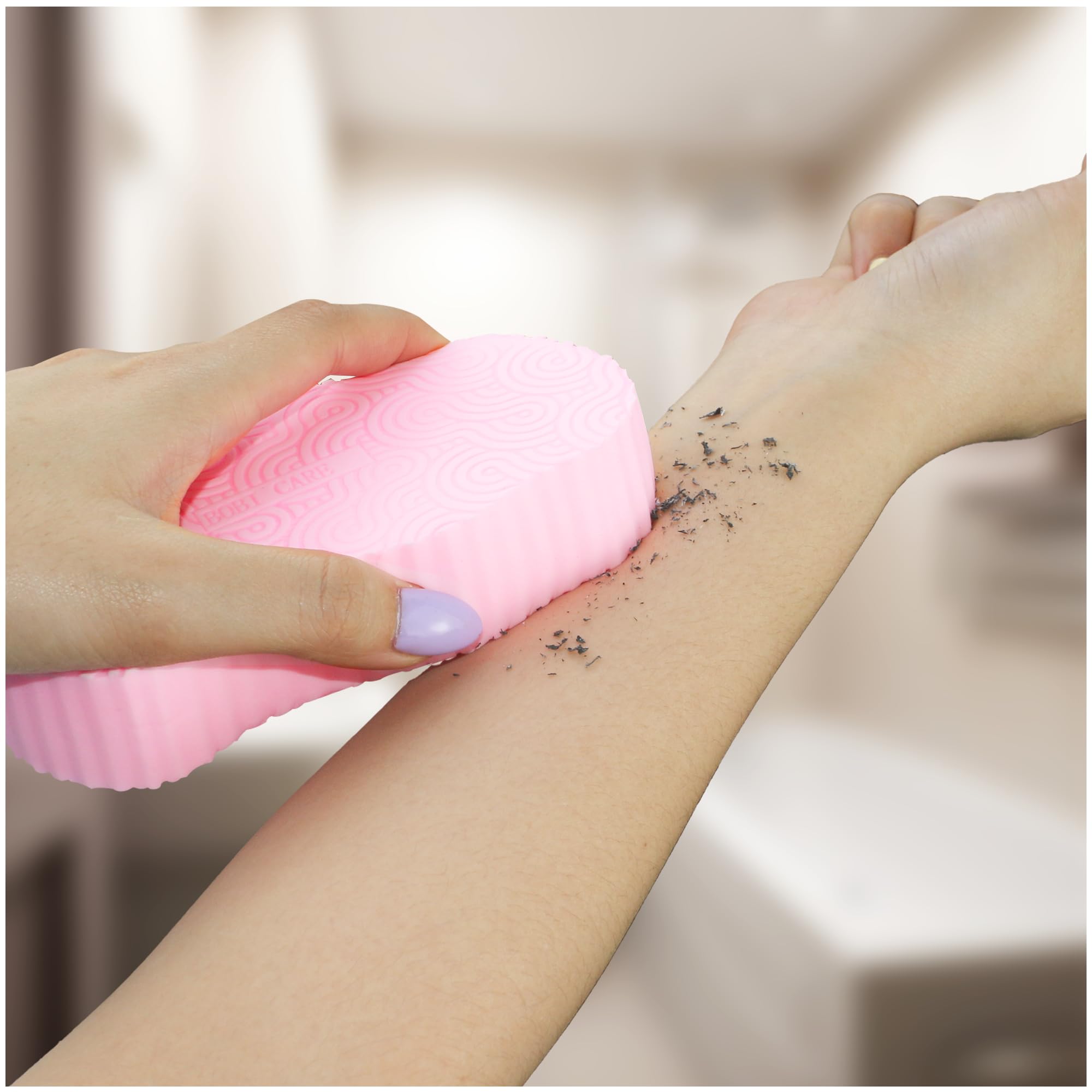 Magic Exfoliating Bath Sponge, 3D Super Soft Exfoliating Bath Sponge, Skin Friendly and Reusable for Adults Children and Pregnant Women Alternative to