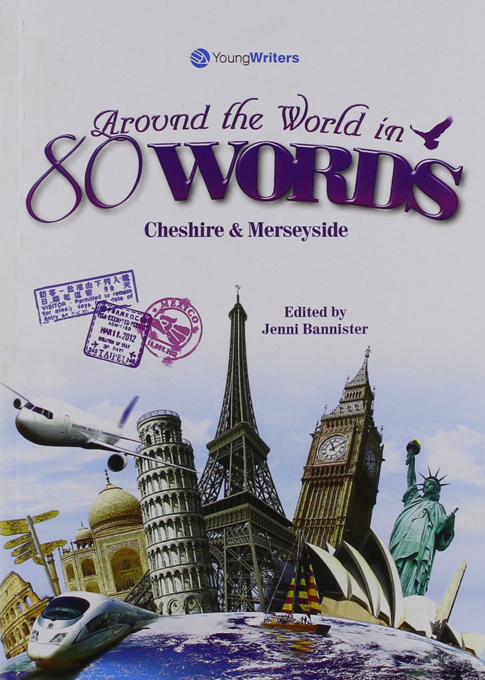 Around the World in 80 Words 11-18 - Cheshire &amp; Merseyside: Na: 9781782032298: Amazon.com: Books