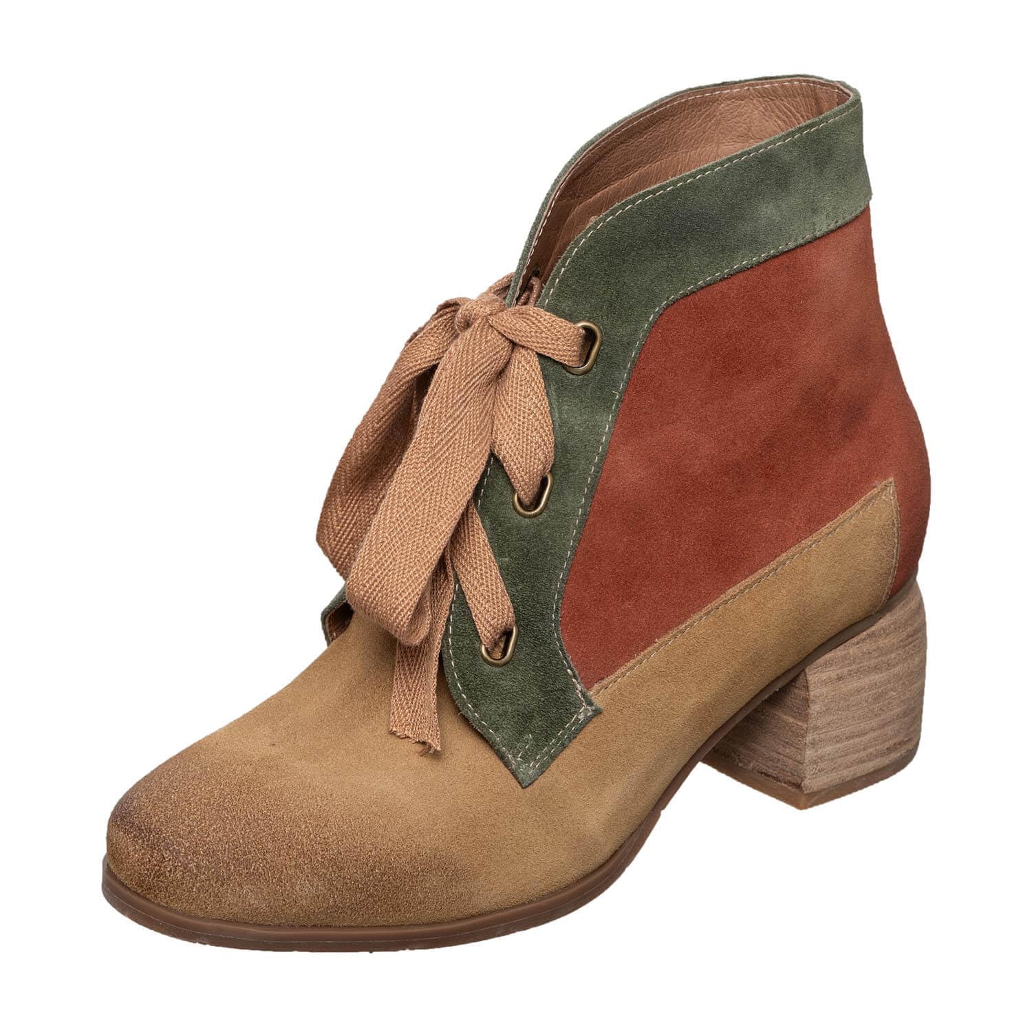 AntelopeWomen's Nora Suede Heel Boots