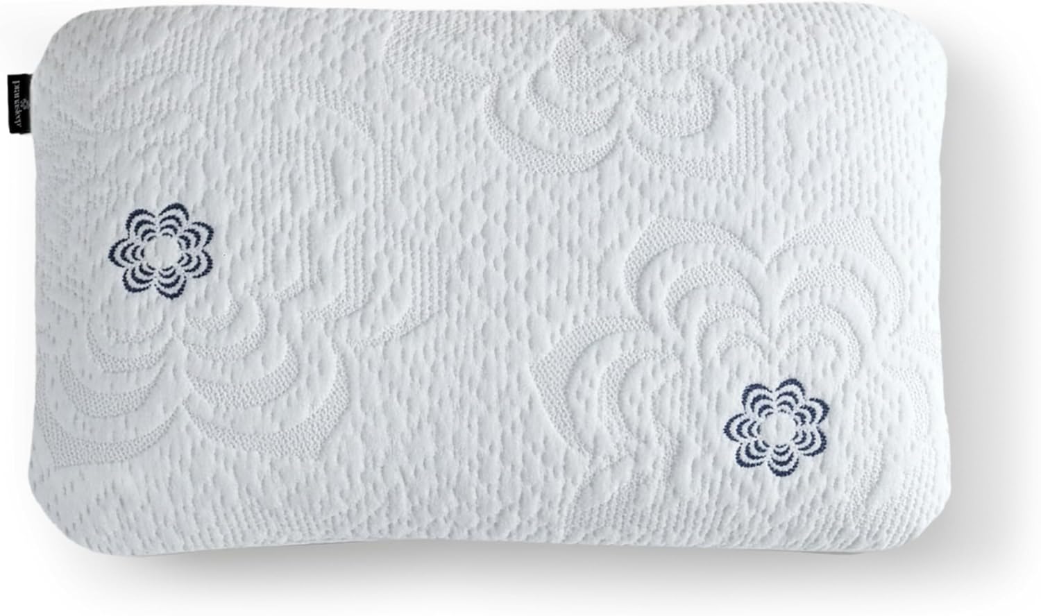 PranaSleep Asha Natural Latex Pillow, Firm Support, Side Sleeper Pillows for Adults, Bedding Essentials for Hot Sleepers, King Size, 36" L x 17" W x 6" H