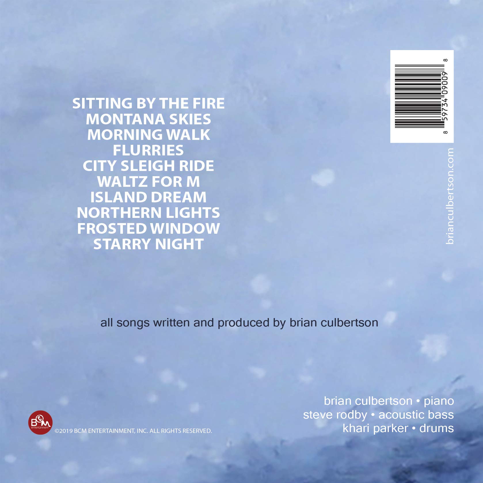 Brian Culbertson's "Winter Storories" CD