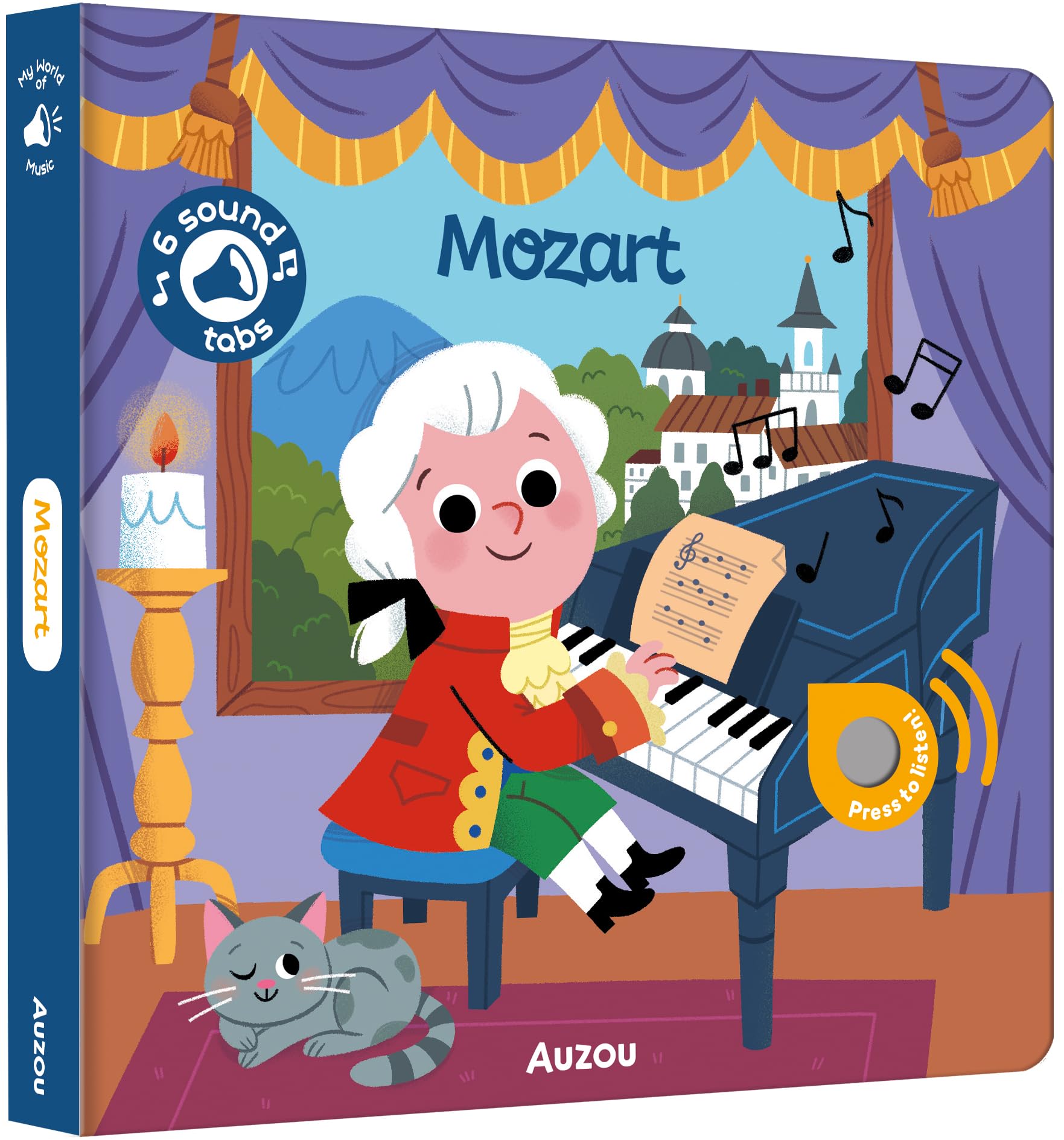 Mozart My World of Music by Rocio Sanchez (Board book)
