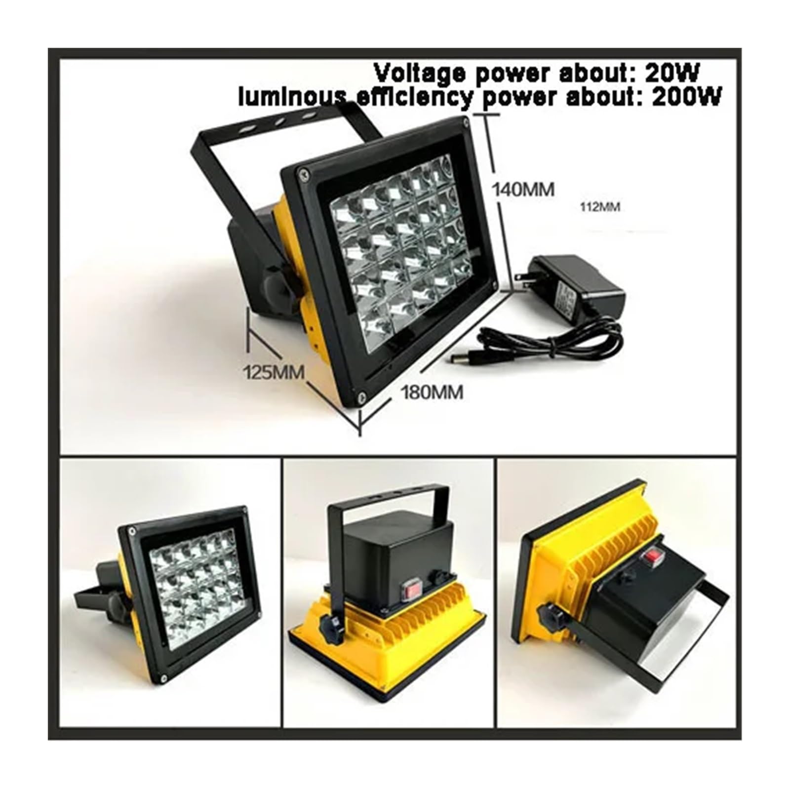 Światło Utwardzające UV, 200W ładowanie lampa utwardzająca UV ultrafioletowy bezcieniowy klej do wykrywania fluorescencji żywica zielony olej utwardzający 395nm 405nm 365nm(395nm,200W)