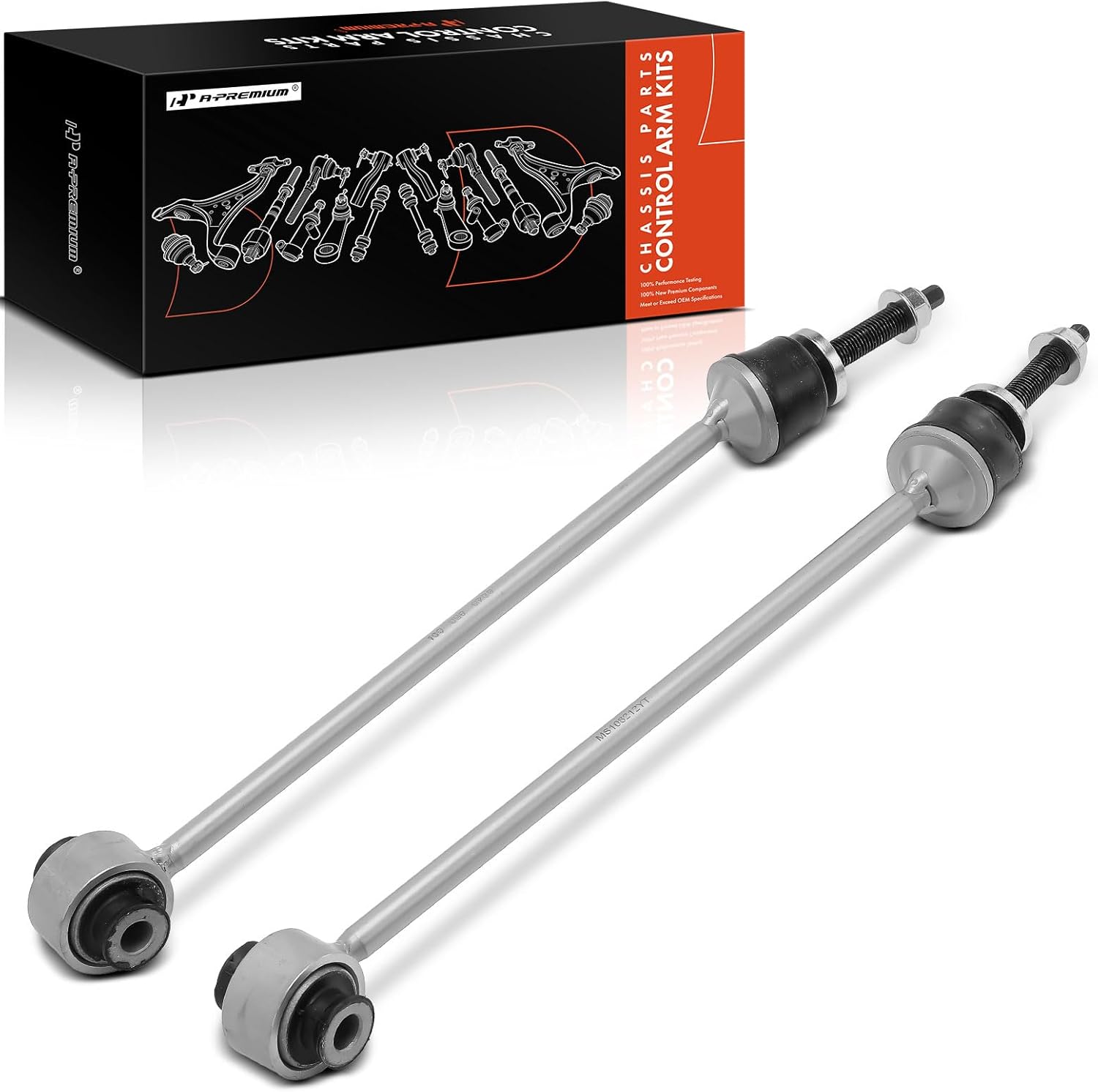 A-Premium 2 x Front Sway Bar Links Stabilizer Bar Links, Compatible with Mercedes-Benz GLE300d, GLE350, GLE350d, GLE400, GLE43 AMG, GLE450 AMG, GLE550, GLE550e, GLE63 AMG S, GL350, GL450, GL550