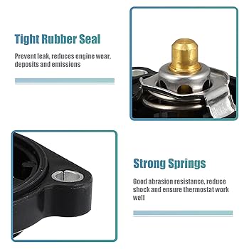 Amazon.com: X AUTOHAUX 55593033 Engine Coolant Thermostat