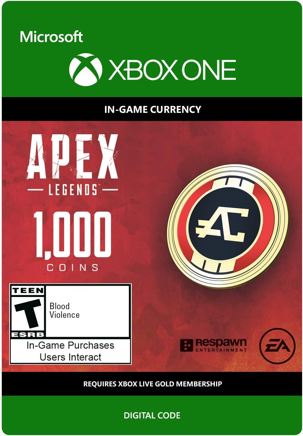 APEX Legends | 1,000 Coins | Xbox Digital