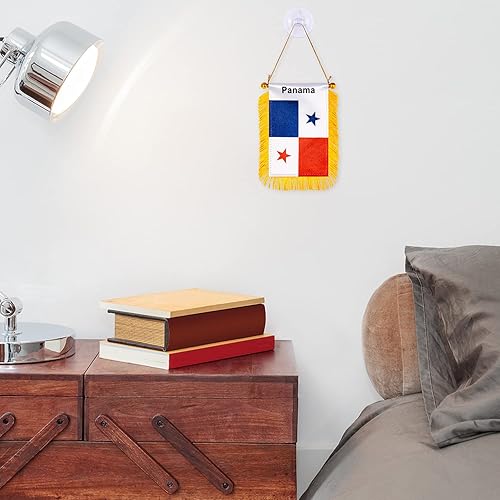 Miniatura 62 de ZXvZYT Bandera argentina colgante de ventana argentina de 3 x 5 pulgadas, mini banderas argentinas para decoración de espejo retrovisor, con ventosa