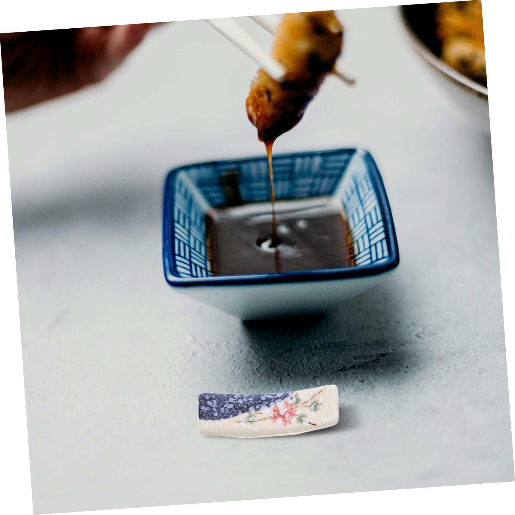 Luxshiny 4 Pezzi Poggia Bacchette In Ceramica Supporti Per Bacchette