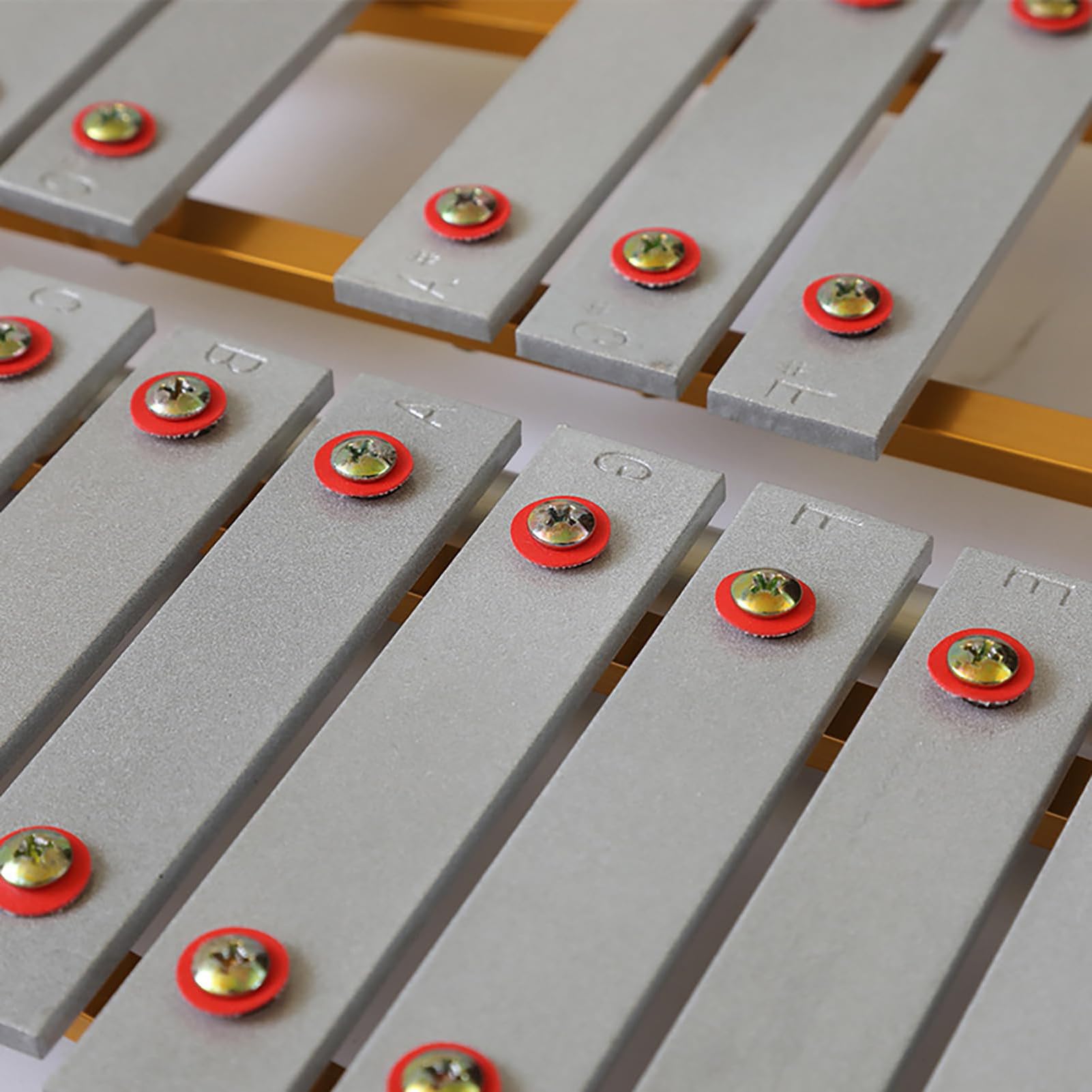 Glockenspiel Instrument, zestaw dzwonków perkusyjnych ze stopu aluminium, z młotkami i akcesoriami, zestaw perkusyjny dla początkujących uczniów do nauki i ćwiczeń
