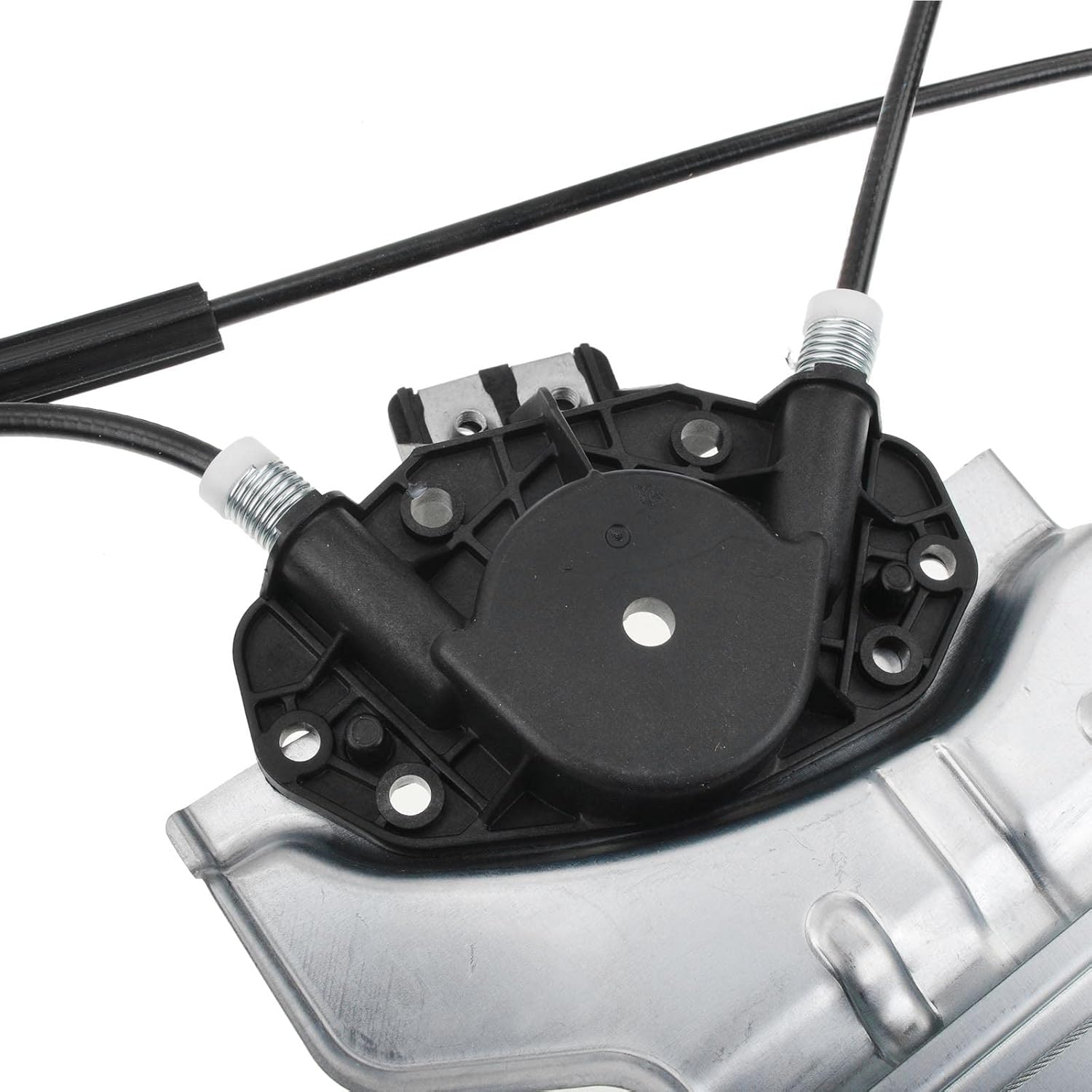 A-Premium Power Window Regulator Rear Passenger Side Without Motor Compatible with Ford F-150 2015-2020 F-250 F-350 F-450 Super Duty 2017-2020 Crew Cab Pickup Rear Right Passenger Side, Without Motor