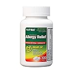 HealthA2Z Allergy Relief | Cetirizine 10mg | All Day Allergy Relief | Indoor & Outdoor | Relief from Itchy Throat, Sneezing, Runny Noses (300 Count (Pack of 1))