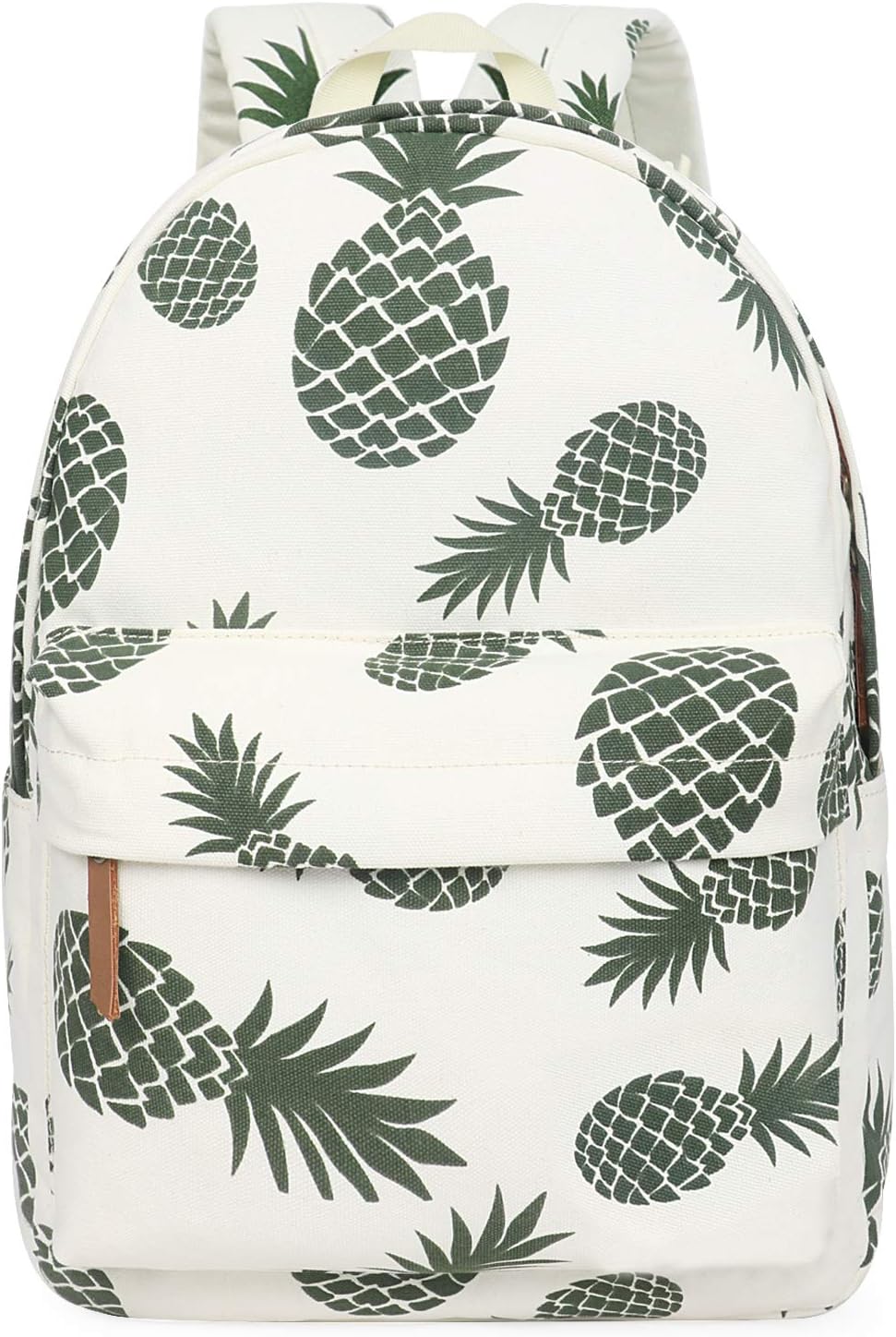 Oflamn School Bag Backpack Bookbag for Teenage Girls Boys Lightweight Waterproof Fit 15“ Laptop (2.0 Pineapple)