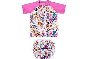Baby 2 Piece Swimsuit with Swim Diaper