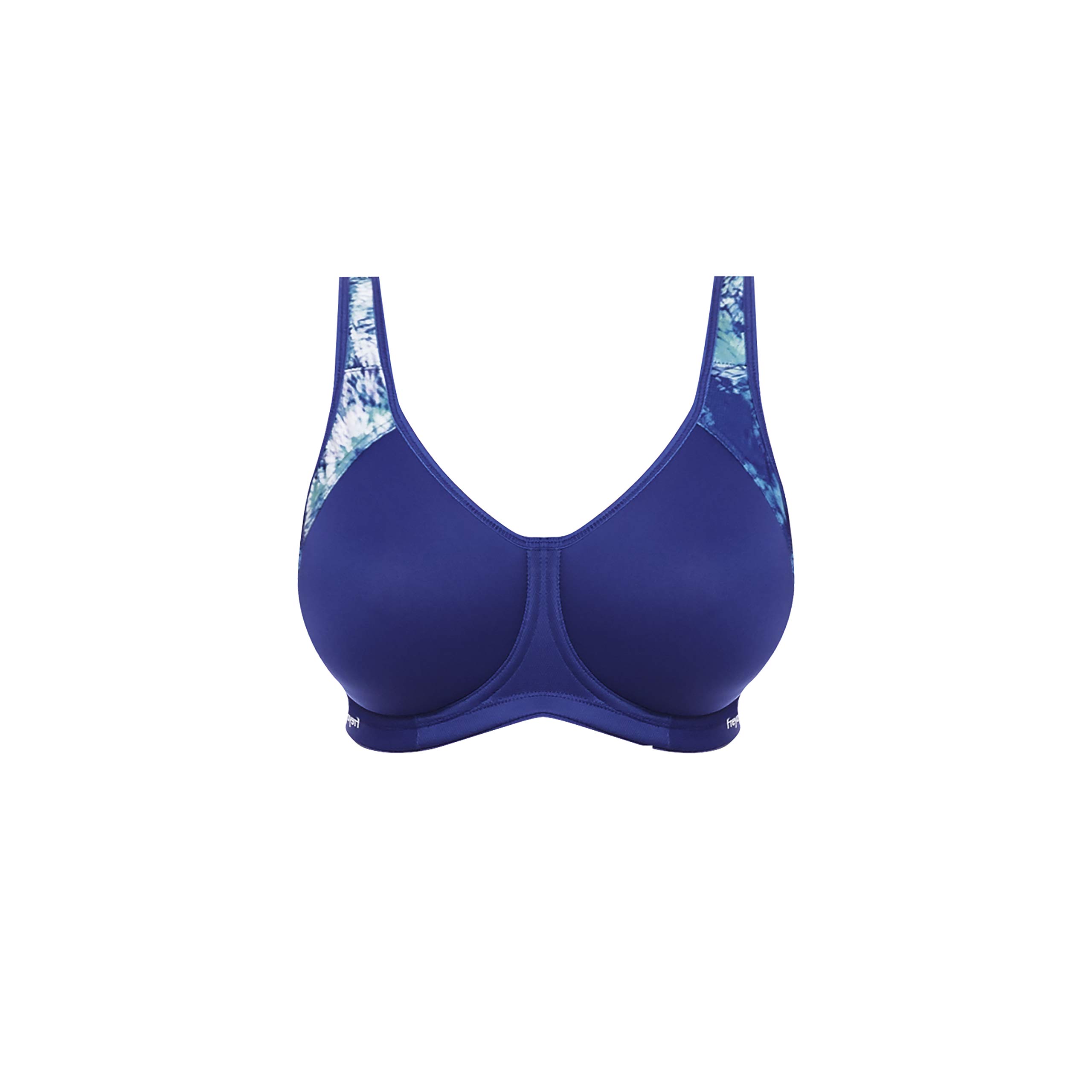 FreyaWomen's Sonic Underwire Spacer Molded Sports Bra, Ocean Fever, 32GG