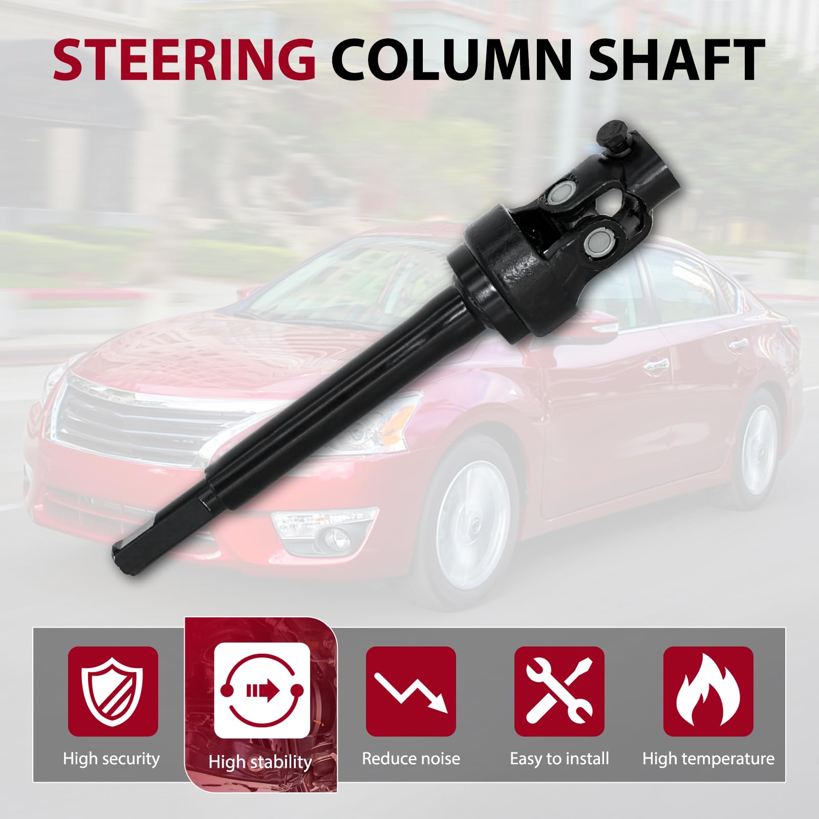 Lower Steering Shaft 425-600 Column With U-Joint For 2002-2006 Nissan ...