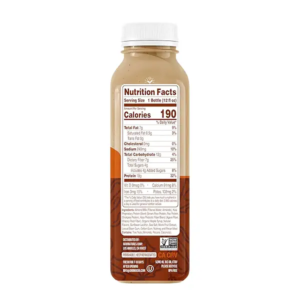 Koia - Maple Pecan - 18g Protein - Ready To Drink Plant Protein Shake - Low Sugar, Dairy Free, Gluten Free, Soy Free, Non GMO, Kosher, Vegan (12 Fl Oz) 2