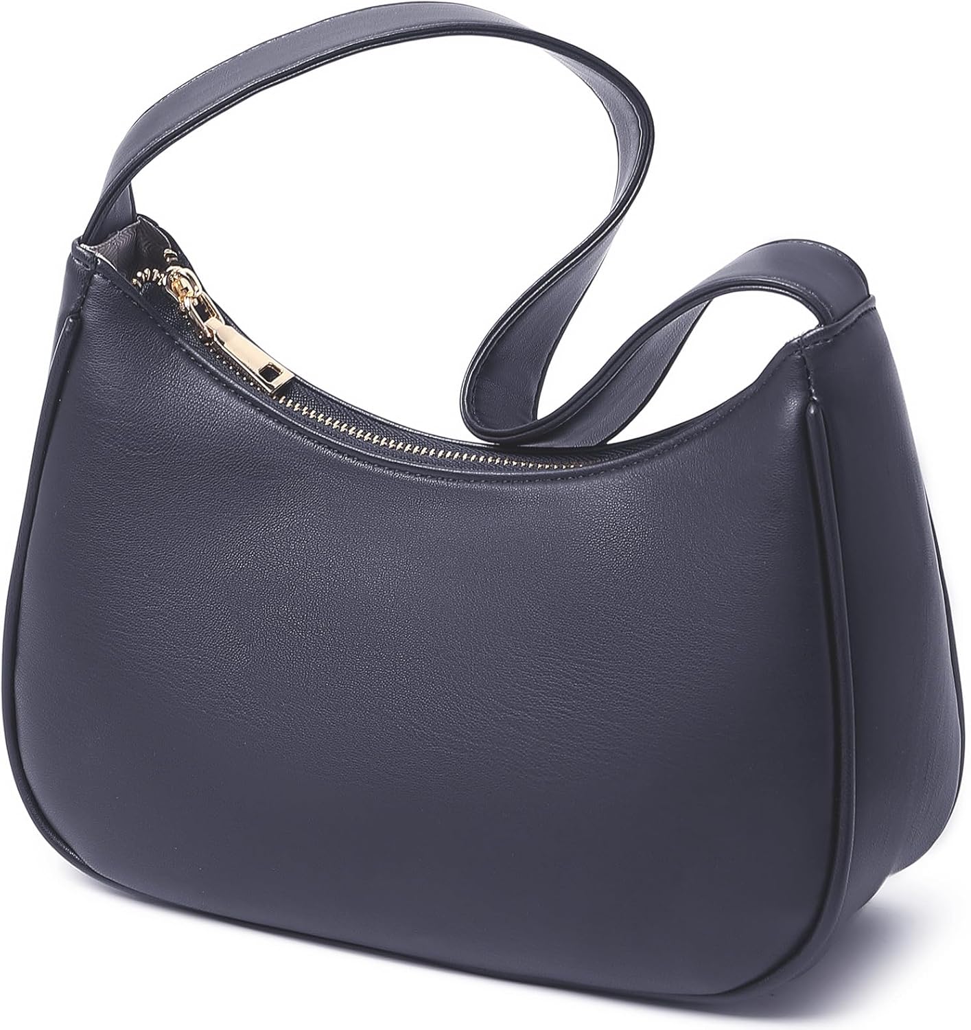 Shoulder Bags for Women, Cute Hobo Tote Handbag Mini Clutch Purse with Zipper Closure - Image 4